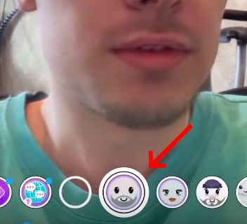 Маски в Snapchat
