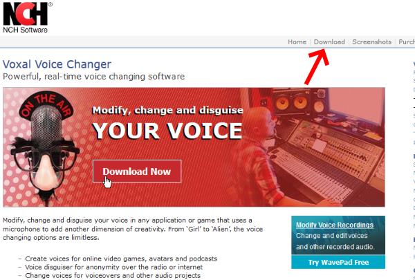 Программа Voxal Voice Changer