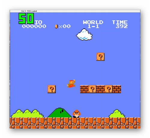 Консольная игра Mario