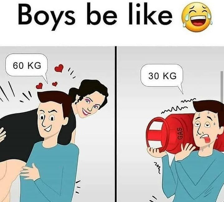 Boys be like