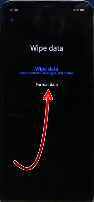 Format data
