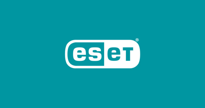 Логотип систем безопасности от Eset